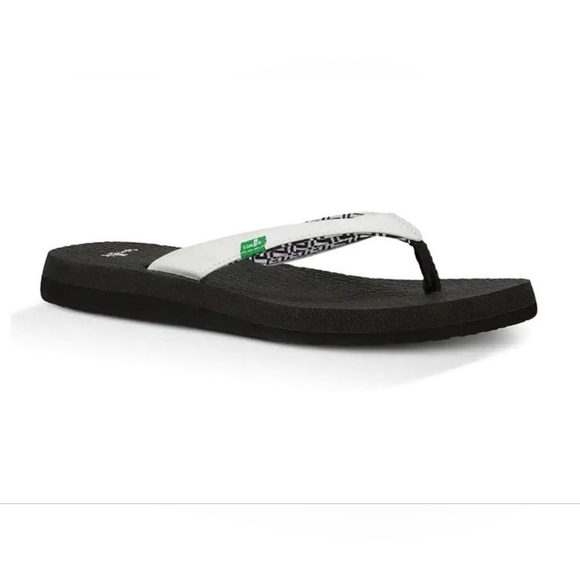 Sanuk Shoes - Sanuk White Serenity Yoga Flip Flop